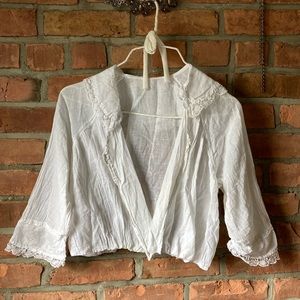 true antique little Edwardian cover blouse
